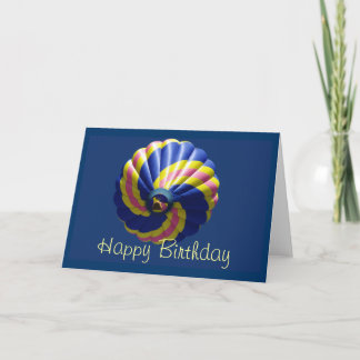Happy Birthday Balloon Card