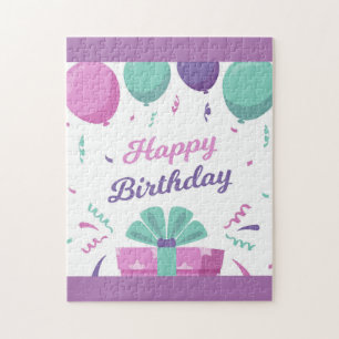 Happy Birthday Balloons Jigsaw Puzzle