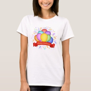 Happy Birthday Balloons Women’s T-Shirt