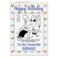 Happy Birthday Barmaid