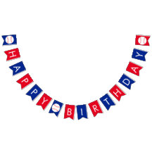 Happy Birthday Baseball Party Decor