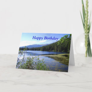 Happy Birthday, Bear Lake, Colorado Card