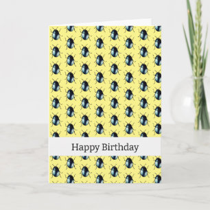 Happy Birthday (beetle bug) Card