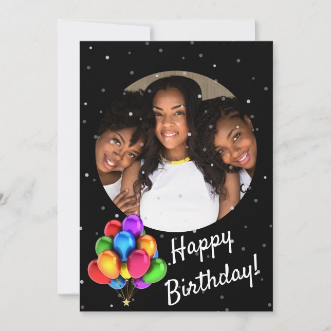 Happy Birthday Best Friend Invitation (Front)