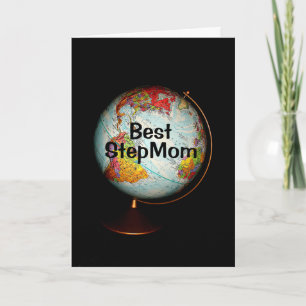 Happy Birthday Best Step Mum On Earth! Card