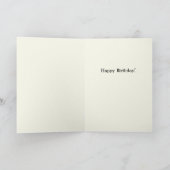 Happy Birthday Book Lover, Volumes of Good Wishes Card (Inside)