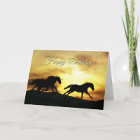 Happy Birthday Born to Be Wild Horse Birthday
