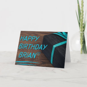 HAPPY BIRTHDAY BRIAN CARD