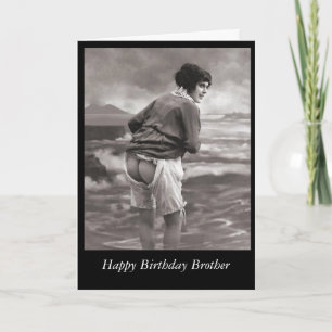 Happy Birthday Brother Card