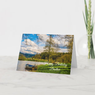 Happy Birthday Brother Card