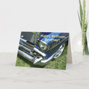 "Happy Birthday, Brother" Card