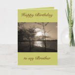 Happy Birthday Brother from Brother/Sister Card<br><div class="desc">Customizable Happy Birthday Greeting card for a Brother from a brother or sister and Family featuring a photograph from the Tidal Basin in Washington DC. TO CUSTOMIZE this design,  you can click the CUSTOMIZE BUTTON and edit the words</div>