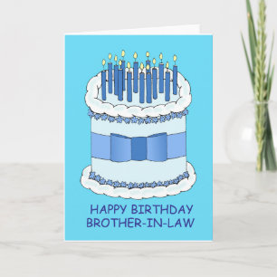 Happy Birthday Brother in Law Card