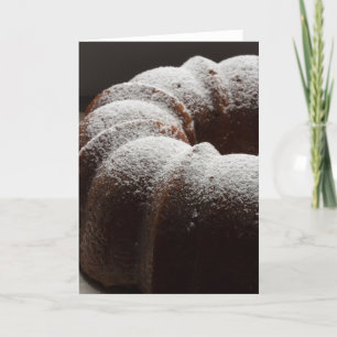 Happy birthday Bundt cake Card