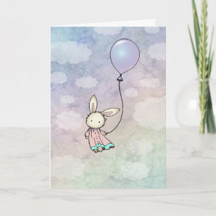 Happy Birthday Bunny Card