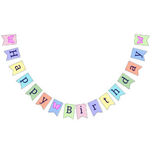 Happy Birthday Bunting