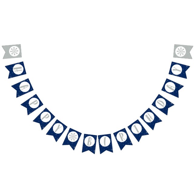 Happy Birthday Bunting Flags - Boy Birthday (All)