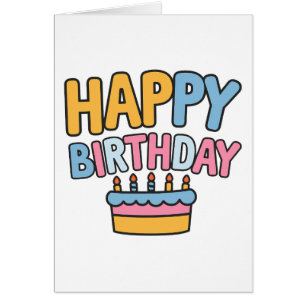 Happy Birthday Cake