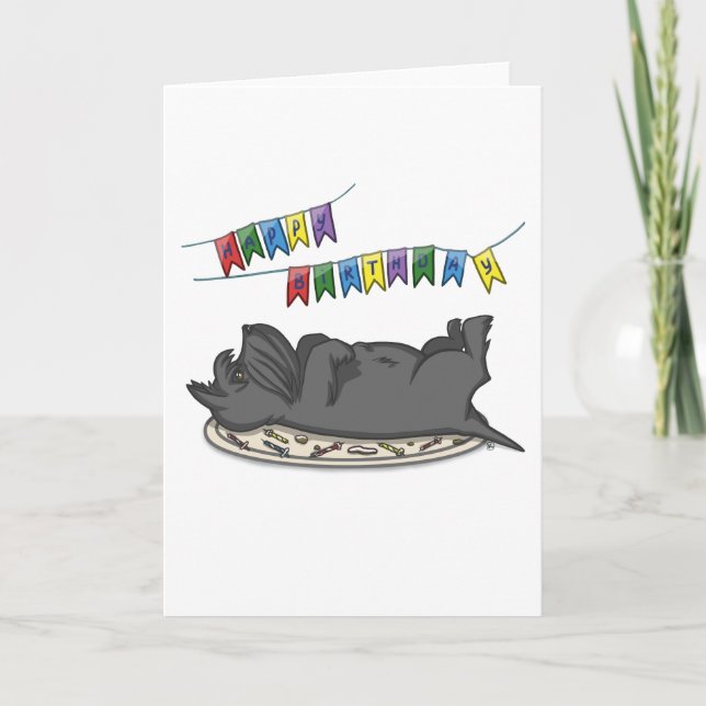 Happy Birthday Cake Card (Front)