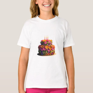Happy birthday cake T-Shirt