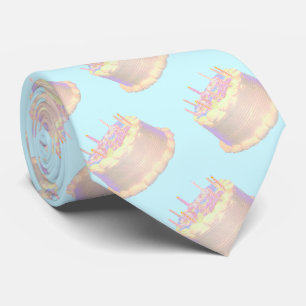 Happy Birthday Cake Tie