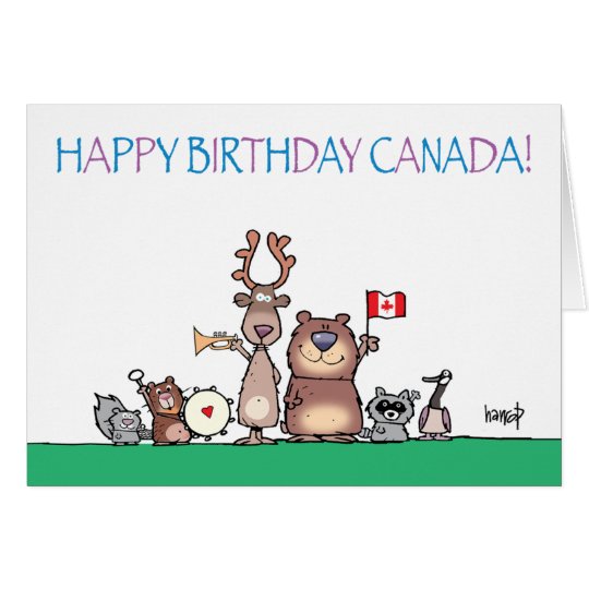 Happy Birthday Canada! by harrop - 150-11 Card