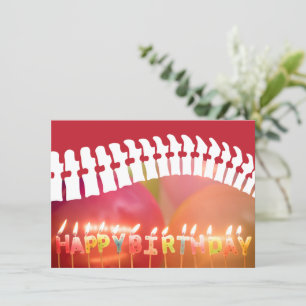 Happy Birthday Candles Spine Chiropractic Birthday Card