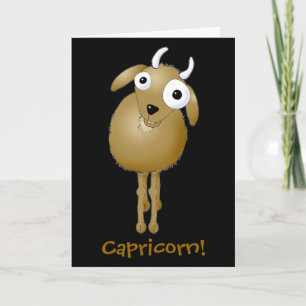Happy Birthday, Capricorn! Card