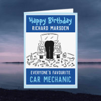 Happy Birthday Car Mechanic