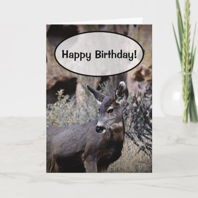 Happy Birthday! Card (Front)