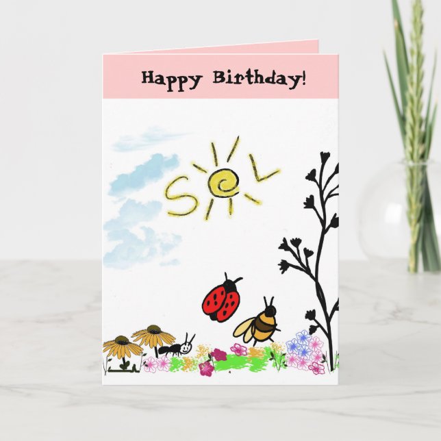 Happy Birthday! Card (Front)