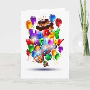 Happy birthday card