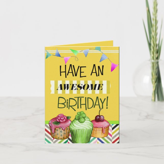Happy Birthday Card (Front)