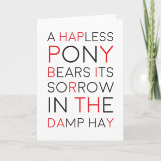 Happy Birthday Card