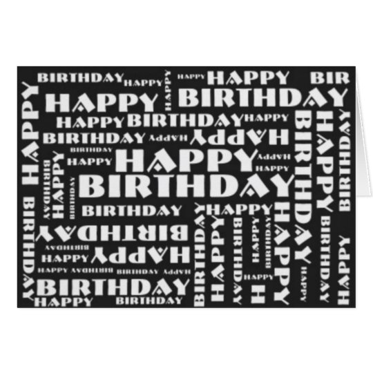 Happy Birthday Card