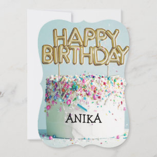 HAPPY BIRTHDAY CARD