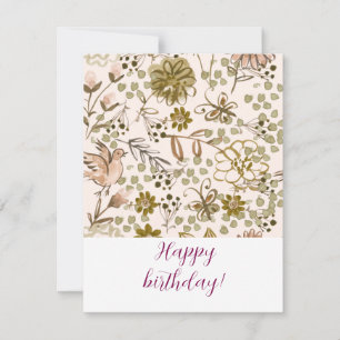 Happy birthday! card