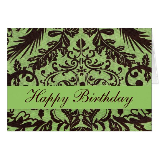 'Happy Birthday' Card