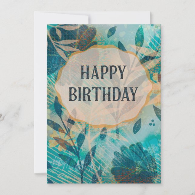 Happy Birthday Card (Front)