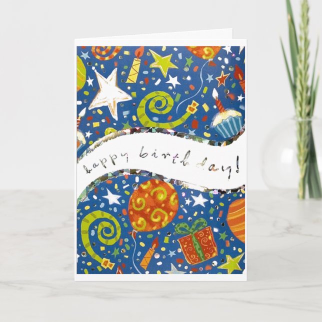 Happy Birthday Card (Front)
