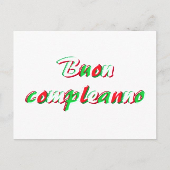 Happy Birthday card (Front)