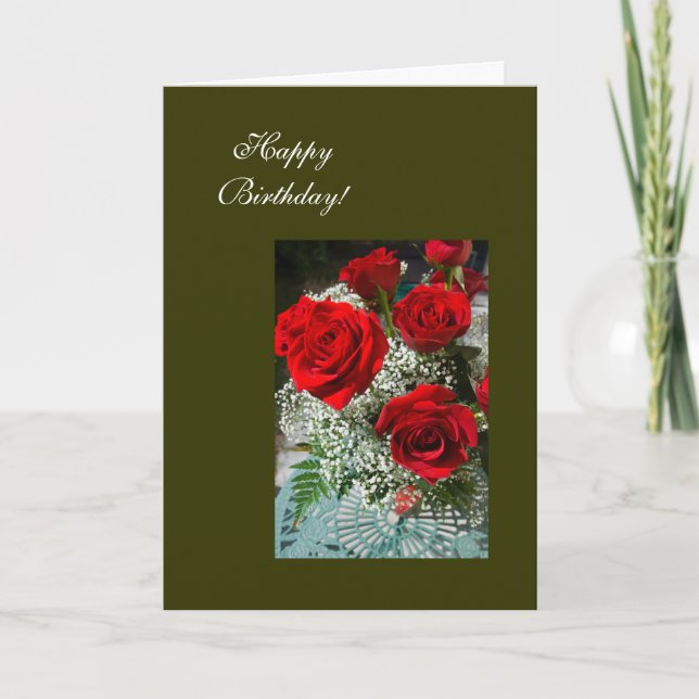 Happy Birthday! Card (Front)