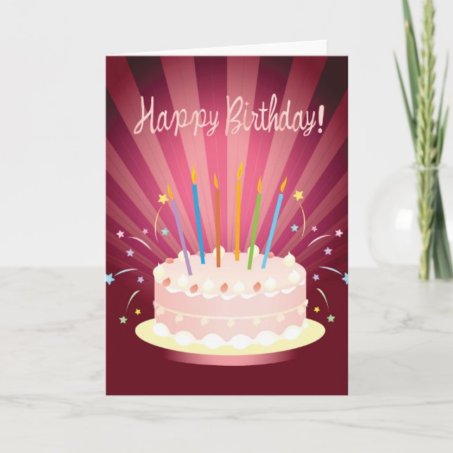 Happy Birthday Card (Front)