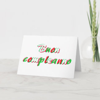 Happy Birthday card