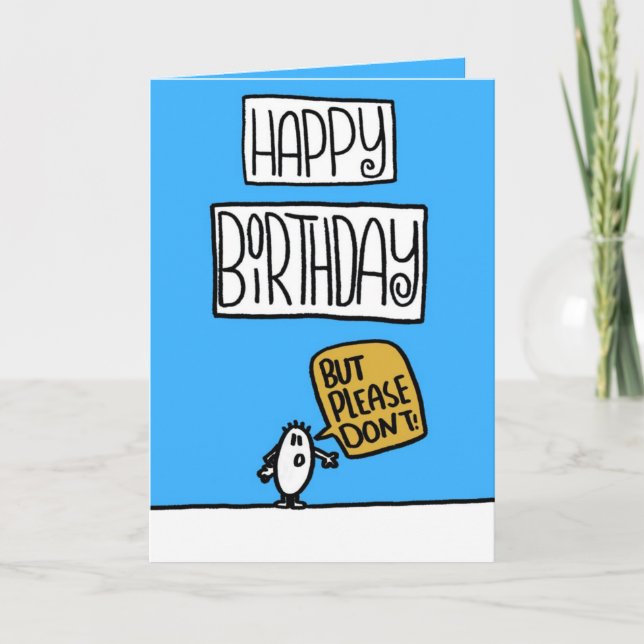 happy birthday card (Front)