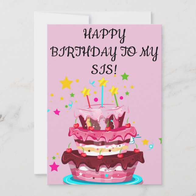 HAPPY BIRTHDAY CARD (Front)