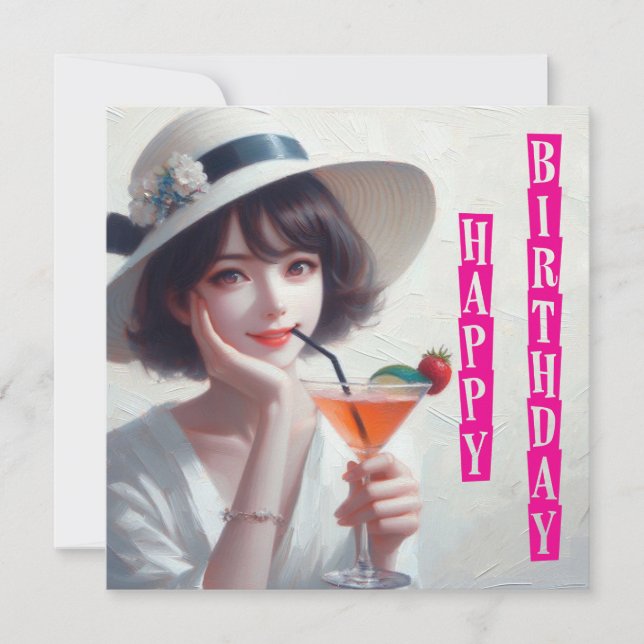 Happy Birthday Card (Front)