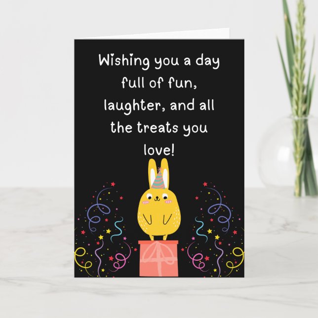 Happy Birthday Card (Front)