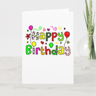 Happy Birthday Card