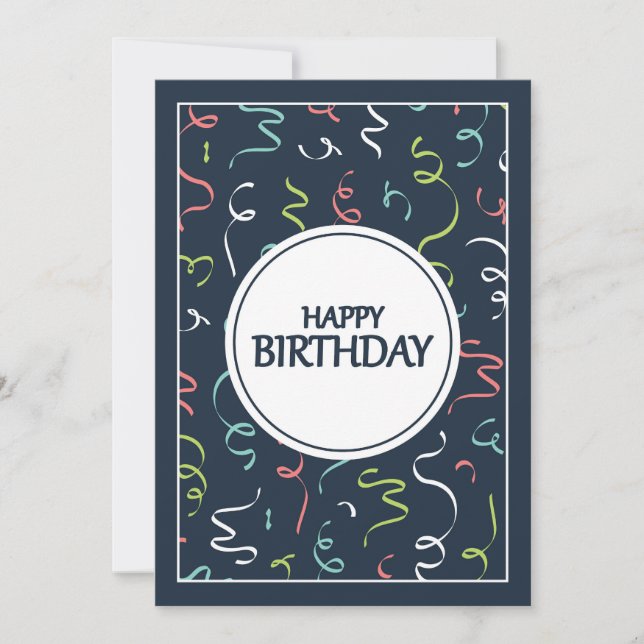 Happy birthday card (Front)